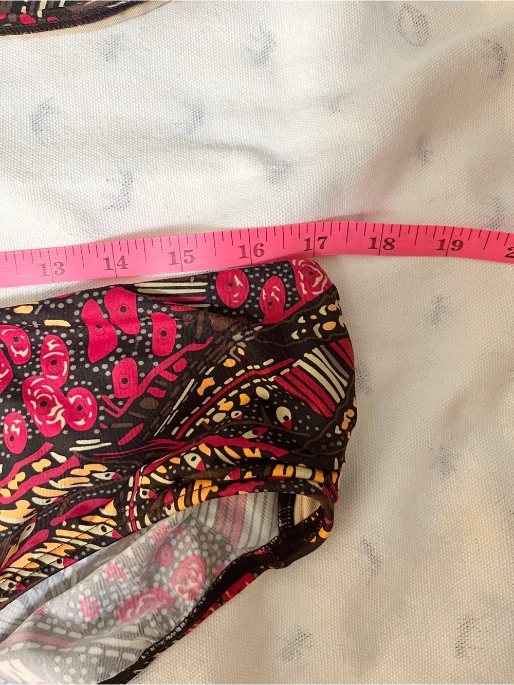 NWT Simon Chang Batik Tropical Floral Bikini Soft‑Cup Top Full‑Coverage 16 - Picture 12 of 12